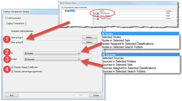 interrater reliability nvivo 10 different files