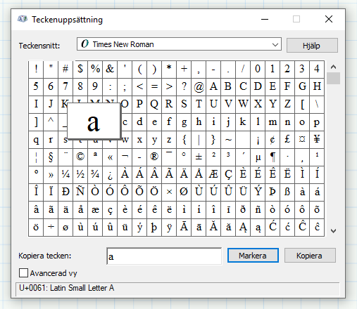 How to add things on top of characters used as variable names in ...