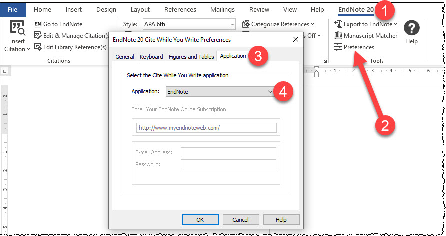 how to get endnote toolbar in word mac